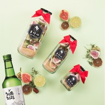 술판다 담금주 키트 500ml 담금주만들기 DIY 과일주 야관문주 선물, 장미