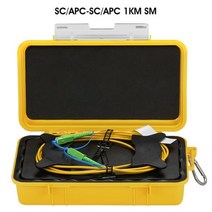 OTDR 데드 존 제거기 파이버 링 SCUPC-SCUPC 광섬유 OTDR 런치 케이블 박스 500M 1Km 2Km SM 13101550nm, 1000M, 01 1000m