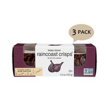 Raincoast Crisps 레인코스트 크리스프 백악관과자 무화과 올리브 크래커 150g 3팩 Fig and Olive Crackers