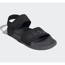 아디다스 3시 이전 주문 당일발송 남여공용 물놀이 캐주얼 아딜렛 스포츠 샌들 블랙 FY8649