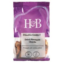 Holland & Barrett H&B 홀랜드앤바렛 건 파인애플 청크 100g Dried Pineapple Chunks, 1개
