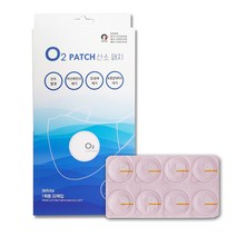 마스크 산소패치 32매 마스크 산소 공급 붙이는 산소, 핑크
