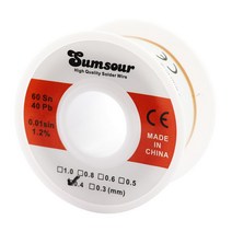 논용접봉 스텐용접봉 알곤 무연납 SMD 납땜 제거 용접 재작업 수리 도구용 50g 주석 납 로진 코어 솔더 와이어 6040, 0.5mm