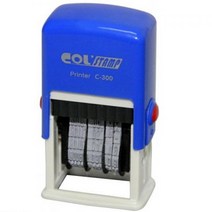 만년구문일부인(C-300 COLSTAMP)잉크 패드 인주 인장 스탬프 스템프 도장 문구 사무, 본상품
