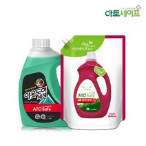 아토세이프 액상 세제 1.8L 1개+아웃도어전용 1.13L 1개, 단품