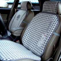 [아리아스토어샵] 앙셀아모 통풍시트1P 앞자리 여름시트 자동차시트커버, 그레이