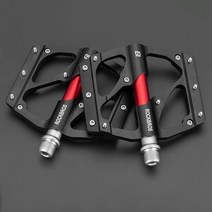 [락브로스] 자전거페달 평페달 픽시 로드 MTB 플랫페달 2020-12B, 블랙