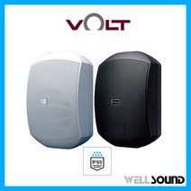 (리뷰이벤트) VOLT VF-92 2WAY 25W 벽부형 스피커 매장용 야외용 카페용 사무실 회의실 회사 학교 교실 교회 벽부형 볼트 VF92 방수형 스피커 BLACK WHITE, 화이트 1조(2개)