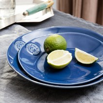 코스타노바 노바 27cm 디너접시_3color, 블루