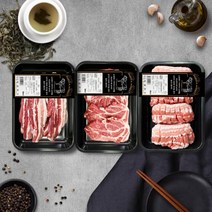 [딜맛] 단군한돈 1+암퇘지 녹돈 실속 구이세트 3호 900g, 단품