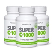 네이처스플러스 슈퍼 비타민C 1000mg 2+1 (60정x3), 3병 세트