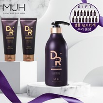 두피케어와 탈모관리로 모발손상개선에 좋은 올인원샴푸 디알플러스 더마 저자극샴푸 실속세트 대용량 500g + 실속팩 100g 2개 + 휴대용 7g 15개 추가증정