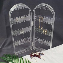 투명 귀걸이 거치대 진열대 주얼리 정리함 플리마켓 주얼리함 귀걸이뒷마개 귀중품진열장 실버악세사리 머리띠