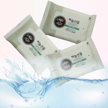 병원 간병인 피부저자극 물티슈 1팩10매, 하늘선물물티슈 1팩 10매