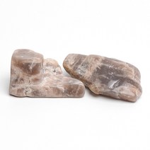 천연원석 Real 문스톤 Moonstone 월장석 Brown 51g +장식받침대 무료 +보증서