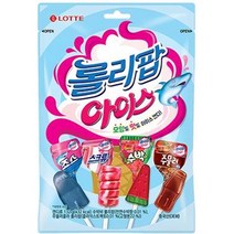 롯데제과 롤리팝 아이스 캔디 사탕 132g, 1개