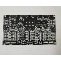 카드 블루투스 WIFI 모듈 미터링 승객 흐름 2sa19432sc5200 2.0 채널 100w + 100w 가정용 전력 증폭기 회로 pcb 빈 보드 dc +-10v- +-45v, 검은 색, 01 black color