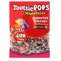 참스 투시팝 미니어쳐 400개 막대사탕 초코카랴멜