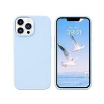 GUAGUA 아이폰13 프로 케이스와 호환되는 6.1인치 액체 실리콘 소프트 젤 고무 슬림 얇은 극세사 라이닝 쿠션 질감 커버 충격 방지 보호 폰 케이스 카키