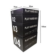 크로스핏 소프트 폴리오 박스 3단 4단 스텝 점프 매트 체육관 헬스장 홈 짐 스텝퍼, AM