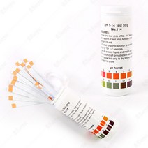 미국/아쿠바 pH시험지(pH Test Paper) 100개입/측정범위 pH1~14