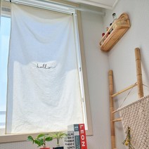 hello 가리개 가림막 커튼 중문 창문 커텐 바란스