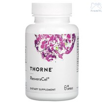 Thorne Research 레스베라셀 ResveraCel 60 Capsules [버틀러하우스], 기본, 2kg
