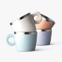 JVR 스텐 밀키 머그 2P SET, 상세설명 참조, D 핑크/블루
