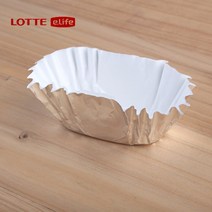 카스테라 은박지컵 머핀호일 은박머핀 베이킹컵 타원형 90P