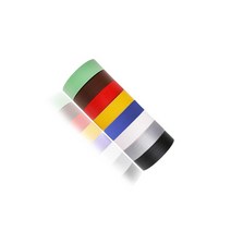 무광 끈끈이안남는테이프 면 천 컬러 박스 테잎 무대 공연 50mmX50M 택1, 색상, 백색