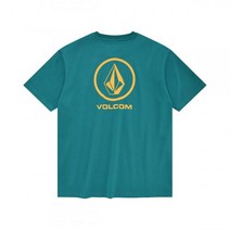 VOLCOM 에센셜 스톤 오버핏 티셔츠 그린