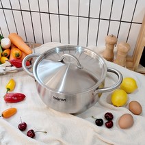 베론 KRONE 프리미엄 통5중 스테인레스 양수냄비 24cm, 단품, 단품