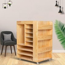 다용도 지류함 보관함 서류 문서 종이 도면 파일 도화지 정리대 수납장, 모바일 콘솔 B