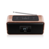브리츠 BA-DL1 블루투스 스피커 라디오 시계 알람