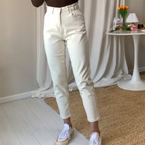 브이와이 여자 봄 가을 히든밴딩 테이퍼드핏 편한 면바지