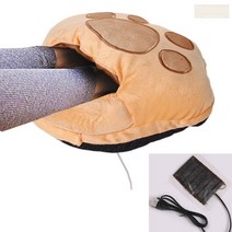 전기 USB 캐릭터 발열 온열 인형 쿠션 발보온기 풋워머 발난로 발방석