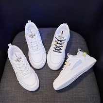 사계절 폭 넓 은 화이트 슈 즈 트 렌 드 캐 주 얼 스니커 즈