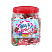 롯데제과 롤리팝아이스 캔디 60입 660g 대용량, 롤리팝 아이스 60입 660g