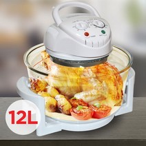 대용량 광파오븐 전기 오븐기 할로겐 오븐렌지 통닭구이기 바베큐 생선구이 12L, 단품