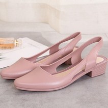 여자명품샌들 프리미엄 여성스포츠 샌들 여자여름 컷 아웃 폐쇄 발가락 젤리 뾰족한 발가락 청키 med 하이힐 플립 플롭 슬링백 캐주얼 캔디 미끄럼 방지 비치