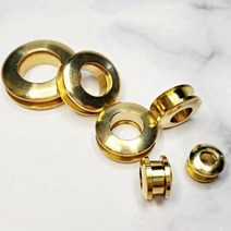 가죽 가방 수동 핸드 조립 나사형 하도메 아일렛 20mm, 1개