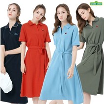 세서미스트리트 여성 프레시업 반팔 데일리 원피스 4종 택1