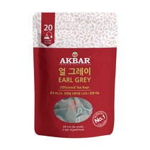아크바 얼그레이 피라미드 티백, 4개, 40g