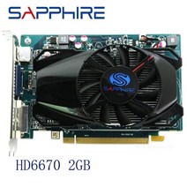 sapphire hd6670 2gb for amd video card gpu radeon hd 6670 gddr3 128bit 그래픽 카드 pc 컴퓨터 게임 비디오 카드 hdmi