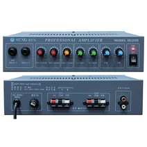 SE-255H 방송용 100W 2채널 PA앰프 업소 매장