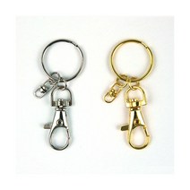 5000 열쇠고리 F형-10개 8자고리B형, 은색