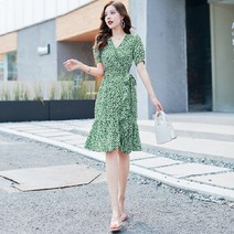 MOSAIRATION여성 봄 여름 드레스 롱원피스