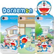 아이폰12미니 아이폰12 mini 전용 정품 도라에몽 캐릭터 디자인 슬림 하드 휴대폰 케이스