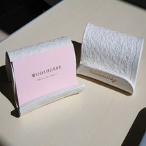 웜아트 펄프클레이 화이트 인테리어 소품 DIY 키트, 1개