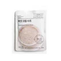 올가 식사대용 라쿠치나 버섯 크림 수프 (160g) 아침 야식 환자식 부모님식사 혼밥 간단요리 다이어트, 4개